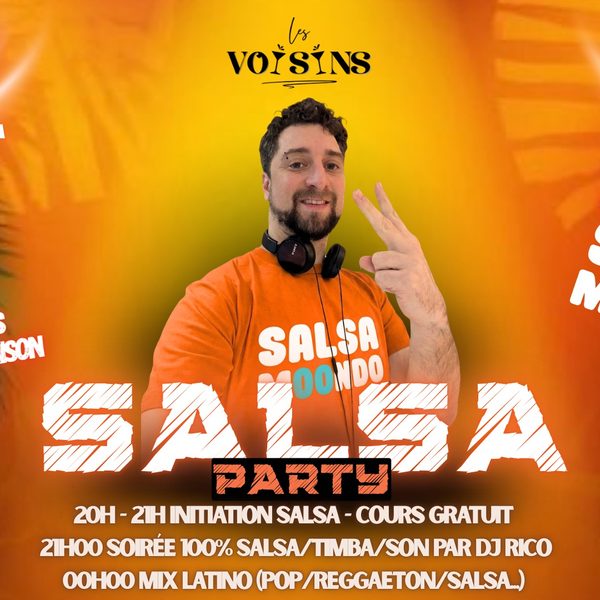soirée Salsa & latino/ BAR « les voisins »