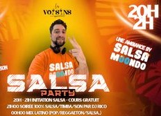Soirée Salsa & Latino/ BAR « les voisins »