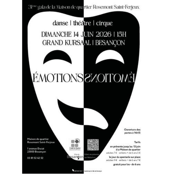 31ème GALA DE LA MAISON DE QUARTIER ROSEMONT SAINT-FERJEUX